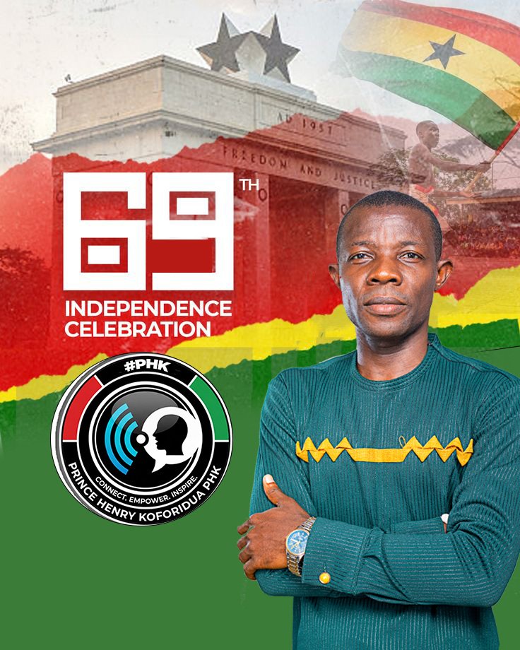 PrinceHenry_PHK's tweet image. Proud Ghanaian 🇬🇭 🇬🇭 
Happy Independence 😊 
#6thMarch1957 to #6thMarch2026 #HappyIndependenceDay #Ghana #PHK