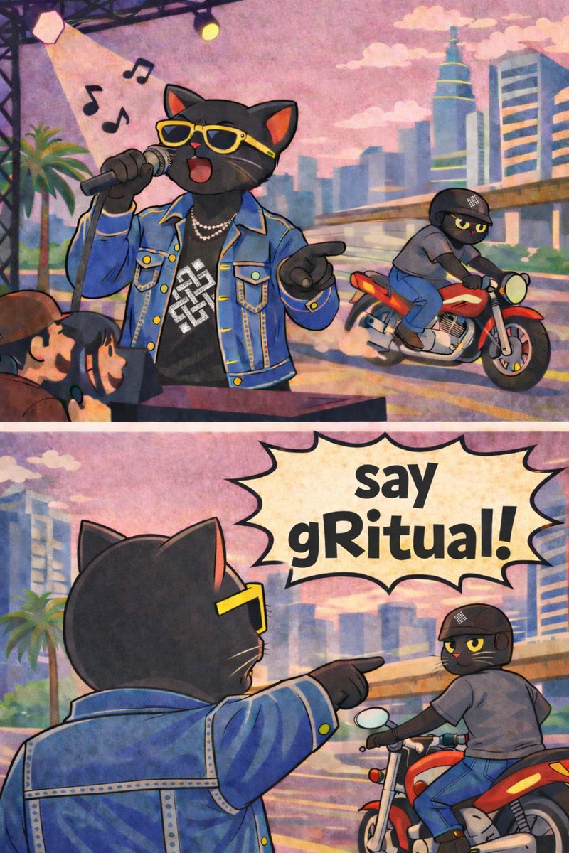Yesterday's someone has sing on <a href="/ritualnet/">Ritual</a> Indonesian Regional Karaoke, but he distracted by sound of someone motorcycle, then had badmood to continue singing him song.

Shout out to <a href="/justKjaa/">kja</a> who has singer in this art

<a href="/ritualnet/">Ritual</a> <a href="/ritualfnd/">Ritual Foundation</a>