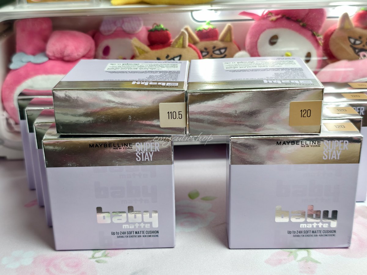 emycutieshop2's tweet photo. #สินค้าพร้อมส่งวันนี้ค่า 🎀
ตลับละ 150฿
ค่าส่ง 35฿ (ems) 📦
สินค้าภายในร้านครบ 2 ชิ้น #ส่งฟรี 📦✨
#MNYBabyMatteXFourth
#FourthxFlexPowderEvent
#MaybellinexFourth
#BabyMatteCushion #MaybellineThailand
#ตลาดนัดเจมีไนน์โฟร์ท #Fourthnattawat https://t.co/kkCt18ZShT