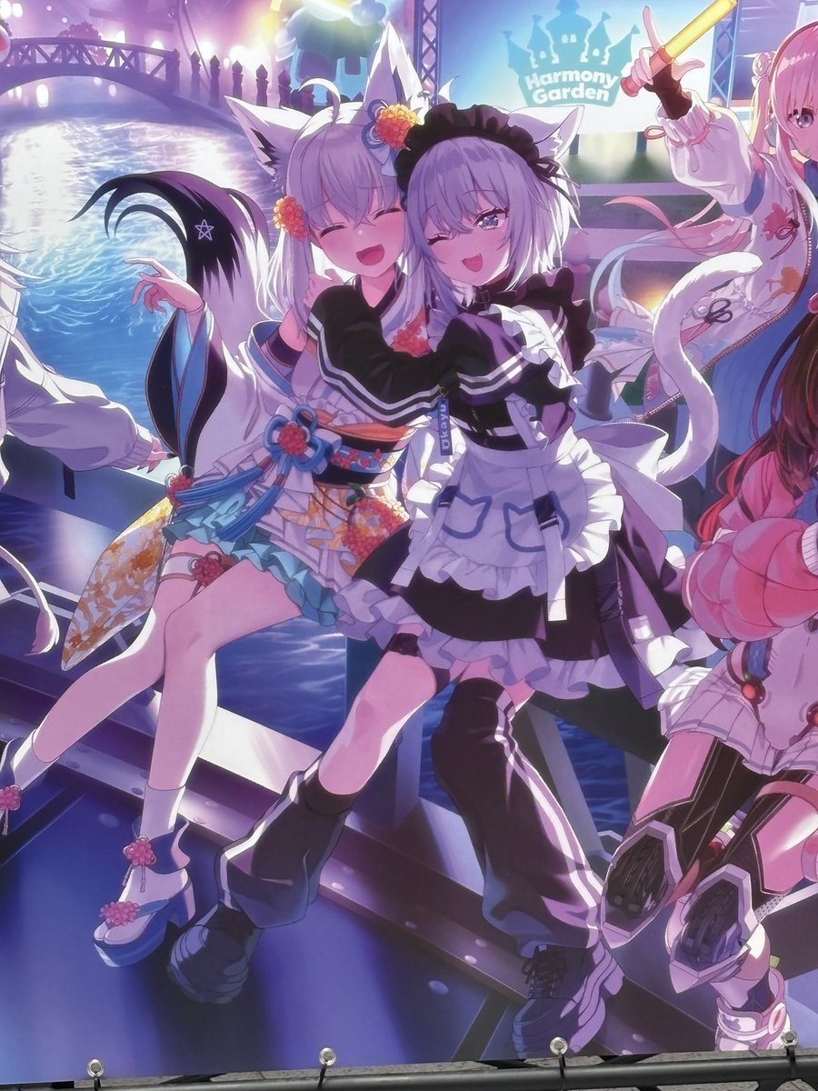 にゃんぐこーんてぇてぇありがとうございます… フブちゃんの表情最高に