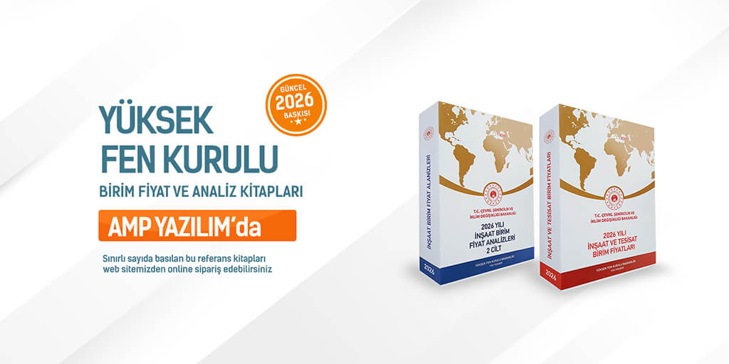 Yüksek Fen Kurulu Birim Fiyat ve Analiz Kitapları AMP Yazılım'da

amp.com.tr/urunler/kitapl…
