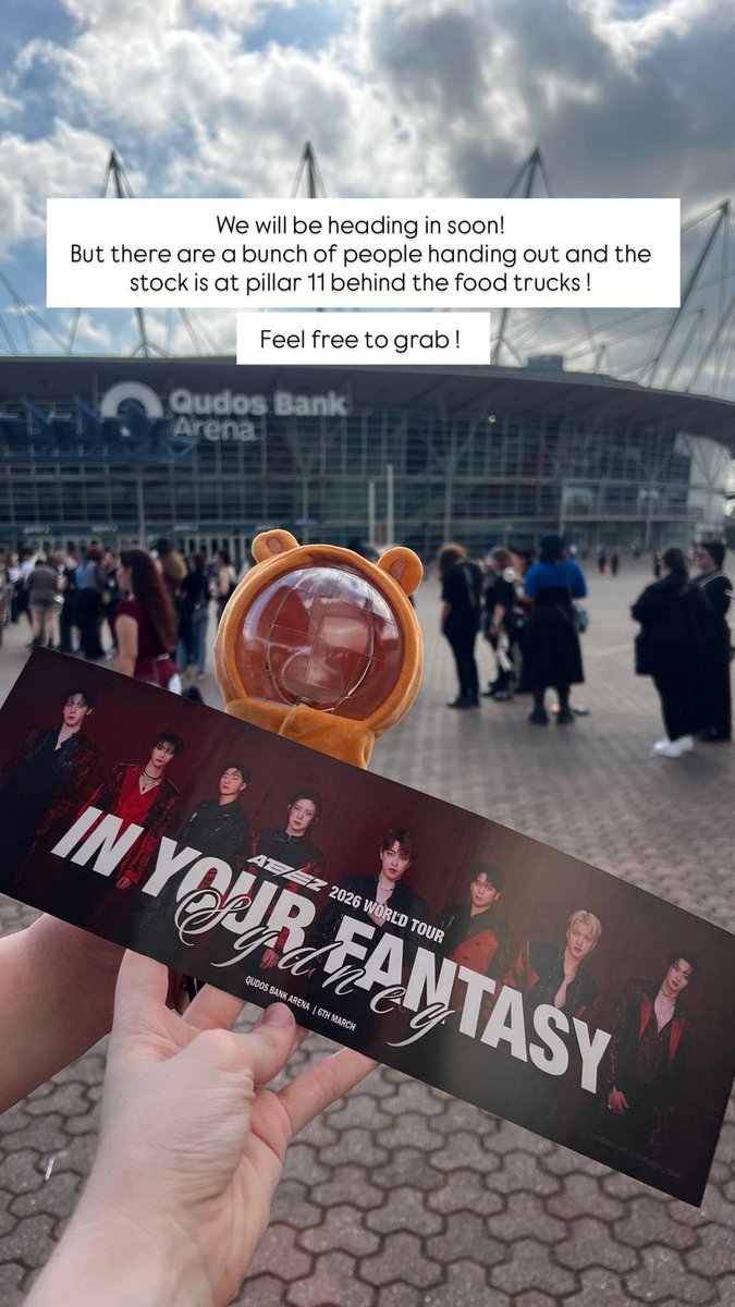 Sydney ATEEZ In Your Fantasy DAY 1 banner !