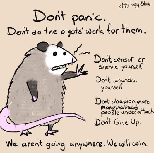 SubRosaMagick's tweet image. #PSA Fascists and bigots are icky, cowardly weaklings. They can’t succeed unless people cooperate and rush to help them.
#RESIST
