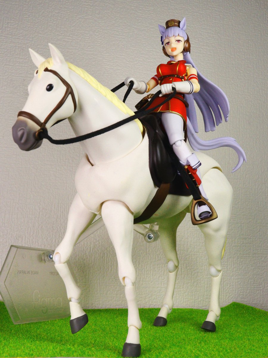 自分を乗りこなすゴルシ～ お誕生日おめでとう！🎉🐴 #ゴールドシップ