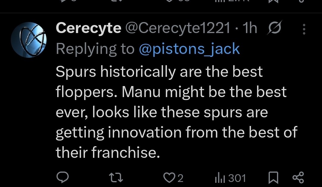 Crazy ass statement lmao Apparently Spurs are now flopper team??