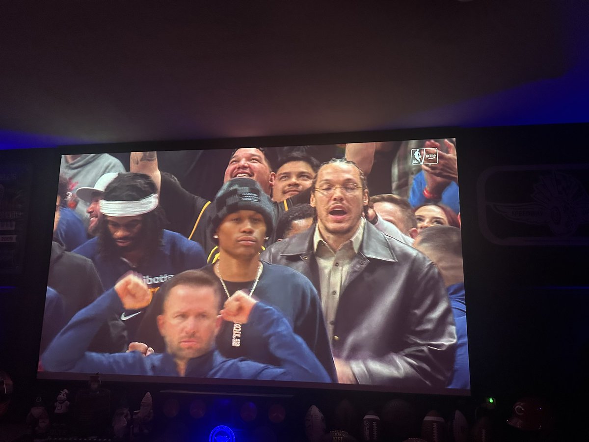 Who’s the dufus with the sock hat on the <a href="/nuggets/">Denver Nuggets</a> bench? The “association” is embarrassing these days. Kids emulate these clowns.