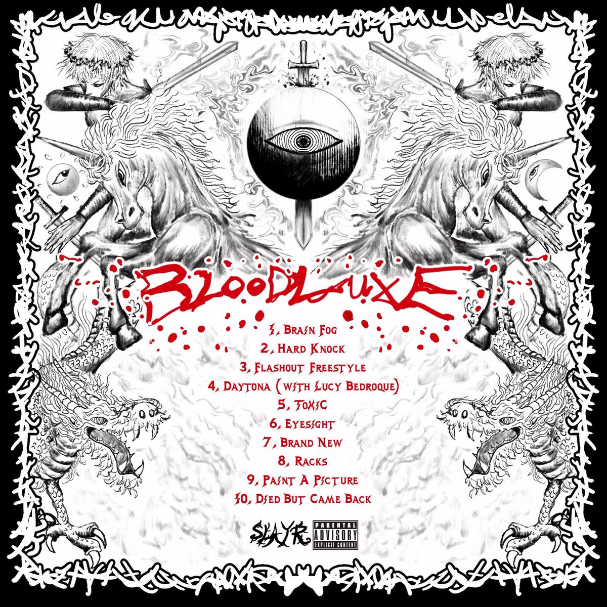 SLAYR - HALF BLOOD (BLOODLUXE) 💿

OUT NOW 🚨