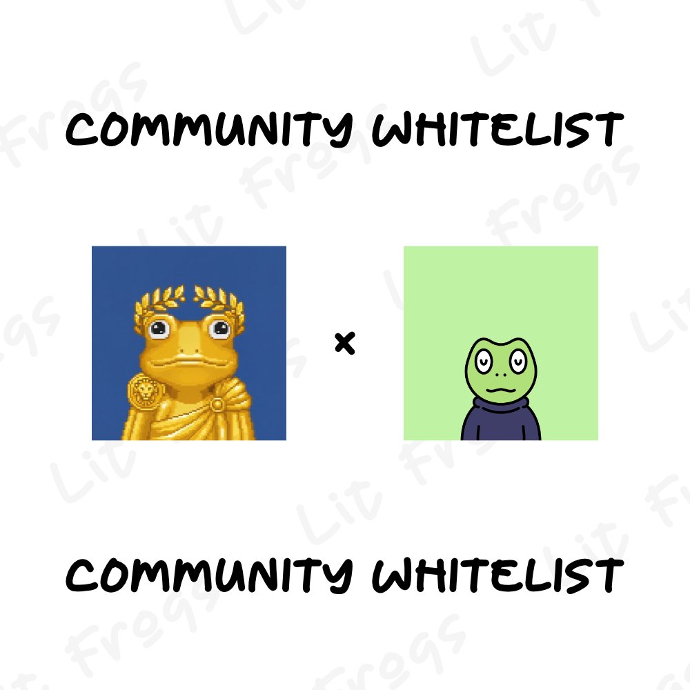 Lit Frogs tweet media