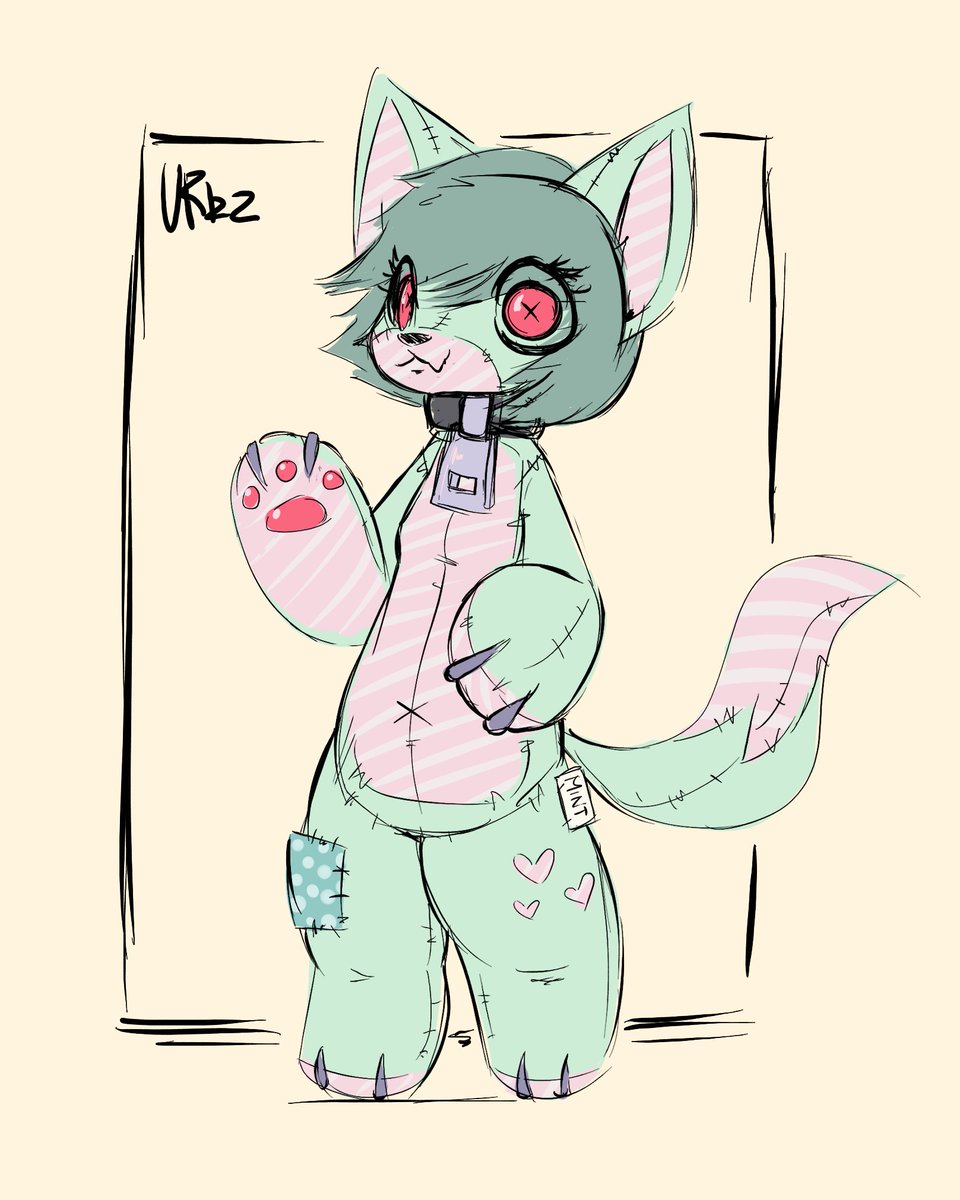 UrbanFoxGamer's tweet photo. Mint, My fox plushie oc

#furry https://t.co/HxAOGglieL