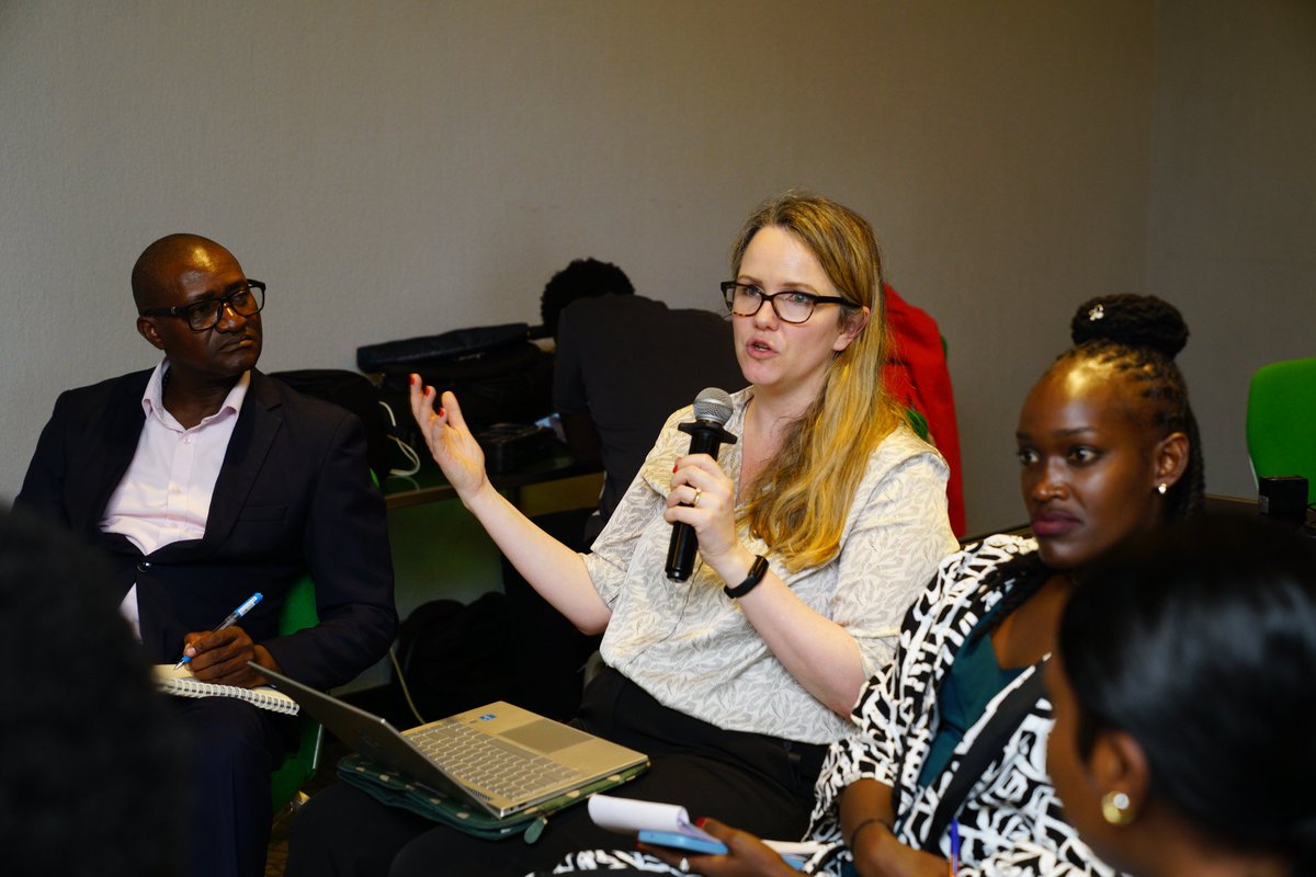 airce_ke's tweet photo. Hunger is not gender-neutral.
At a roundtable in Nairobi with Centre for the Study of Violence and Reconciliation, University College Dublin, and African Union, Africa Innovation & Research Centre highlighted why food security is key to peacebuilding.
#PeaceThroughFood #AIRCE https://t.co/ieIuKGNc6E
