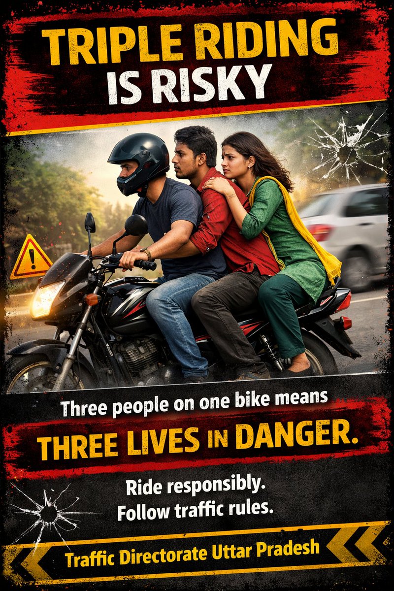 UP Traffic Police tweet media