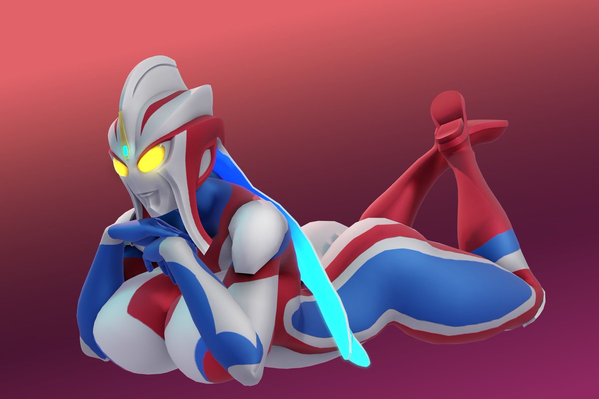 JanLadmeBoy's tweet photo. Ultramother Seira in 3D!

I'm a novice at blender but I had fun with it! 😁

Model Comm by @Guys048 https://t.co/k5maBxHzVZ
