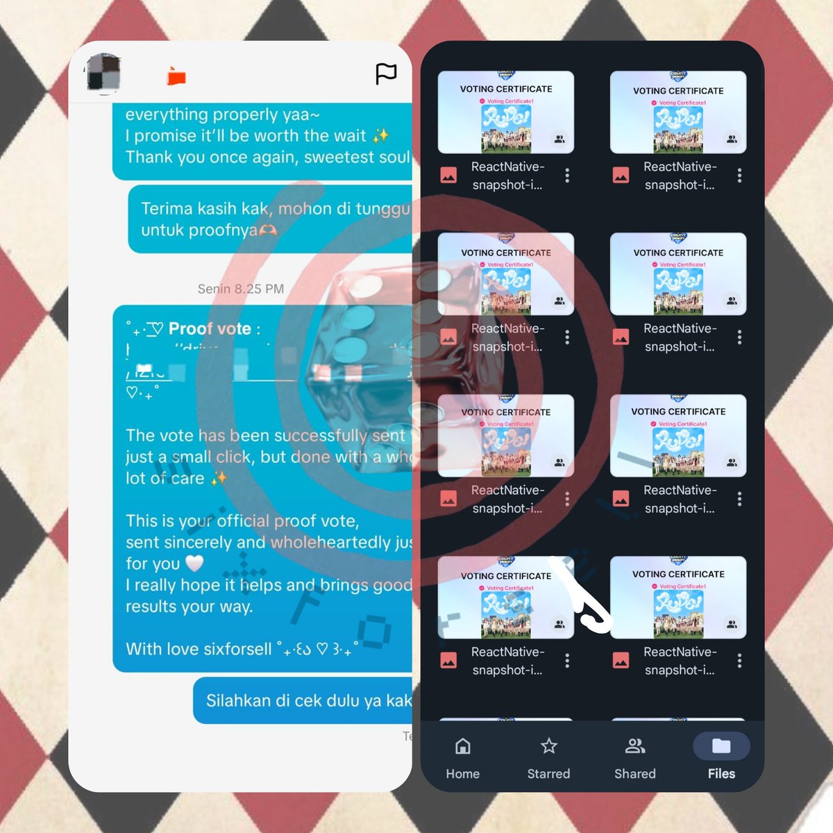 [020326] •┈✦ MNET+
100 votes sold for MCountdown Pre-vote #HEARTS2HEARTS
—  purchased by anon

thank you for buying and trusting us 🤍 #sixproofs