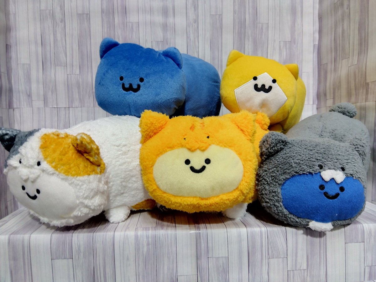 お文具といっしょ ネコいっぱいぬいぐるみBIG』 入荷しました！ ご来店
