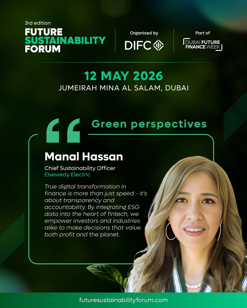 Future Sustainability Forum tweet media