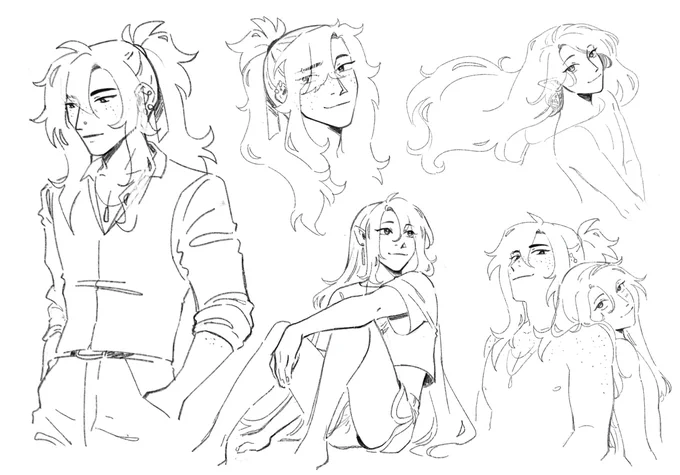 han and leigh :] my darlings 