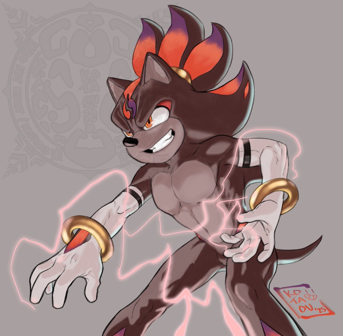 Old art from 2025 Shu's (SHu_0696) baby Raze in Red Form (or power form ...