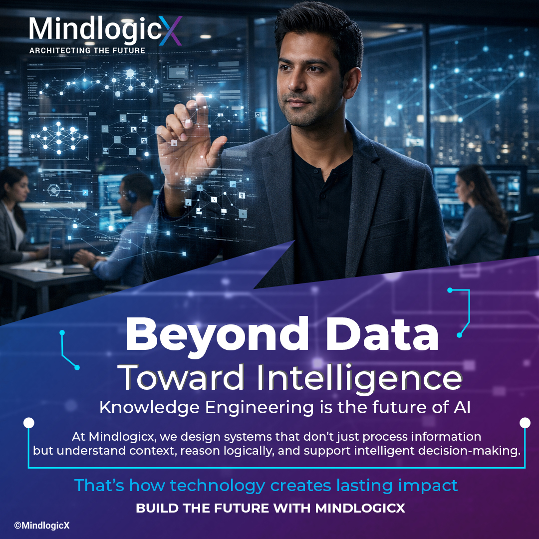 MindlogicxLtd's tweet photo. Beyond Data. Toward Intelligence. 

At MindlogicX, we’re shaping the future of AI with systems that understand context, reason logically, and support smart decision-making. 

Build the future with MindlogicX.

#MindlogicX #AI #KnowledgeEngineering #FutureOfAI #Innovation https://t.co/6ZsJShoh5l