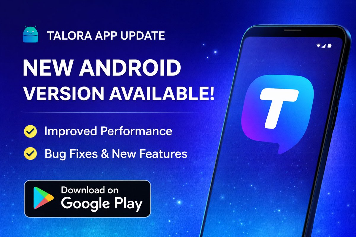 Headline: 🚀 BIG UPDATE: TALORA REWARDS ARE HEATING UP! 🚀
Don't just watch the moon, earn your way there! We’ve just boosted our rewards. Start stacking $TALO today! 💰
🔥 New Reward Breakdown:
• 🤝 Referral: 5 TALO (Huge!)
• 📺 Watch Ads: 3 TALO / video
• ⛏️ Mining: 2.4 TALO