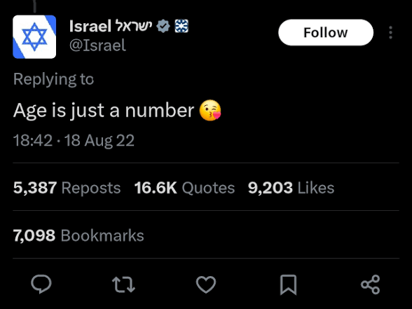 They're calling it "the most semitic tweet of all time".