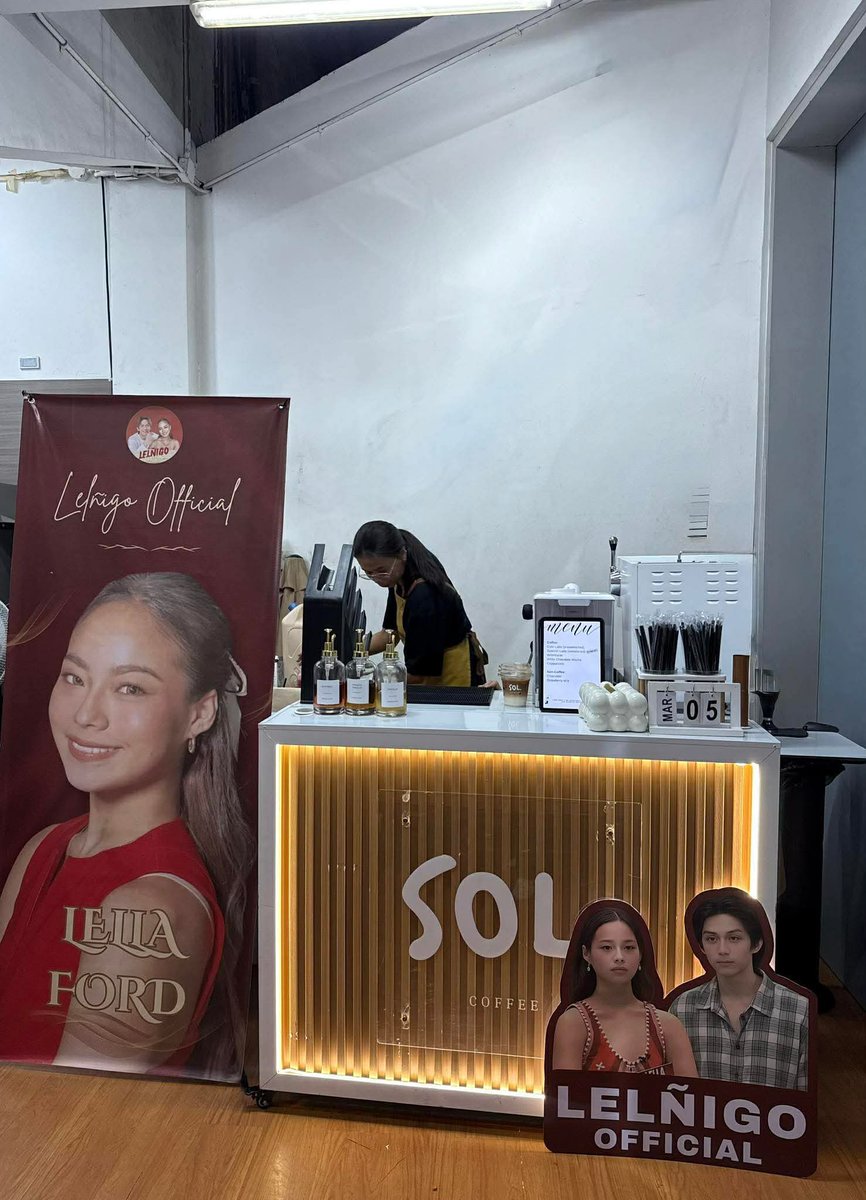 lelnigoOFC's tweet photo. Our coffee cart is now at the Showtime studio! ☕✨

A small token of love and support for our Lella. Always proud and always here for you Love!! ❤️ 

@lellaford_ 
@CBlossom89607 https://t.co/sHHqawUX7s