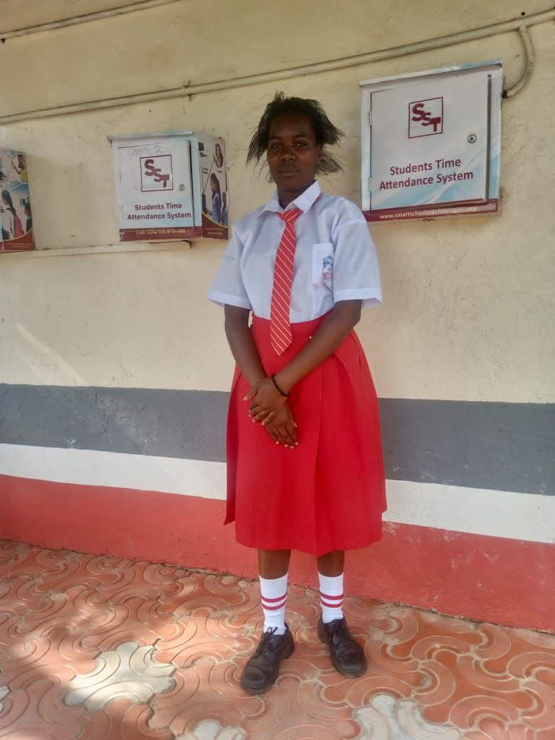 LOST PERSON NOTICE

Name: Beverly Adhiambo.
School: Tala girls
Gender: Female. 
She was last seen on Monday 2/3/2026 at their home in Kamulu at 7:00pm. She was wearing  a purple skirt, black crocks and a white blouse. The family and friends are very concerned about her safety.