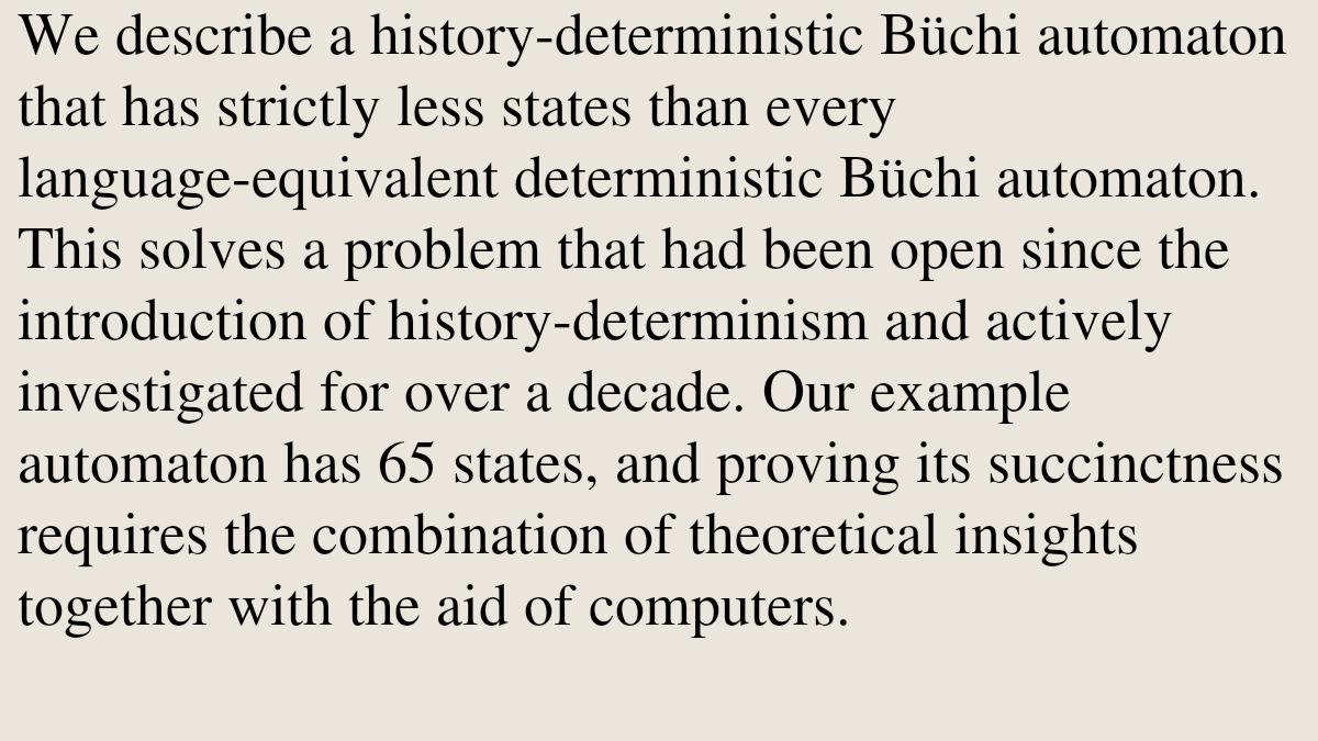Formal Languages and Automata Theory arXiv tweet media
