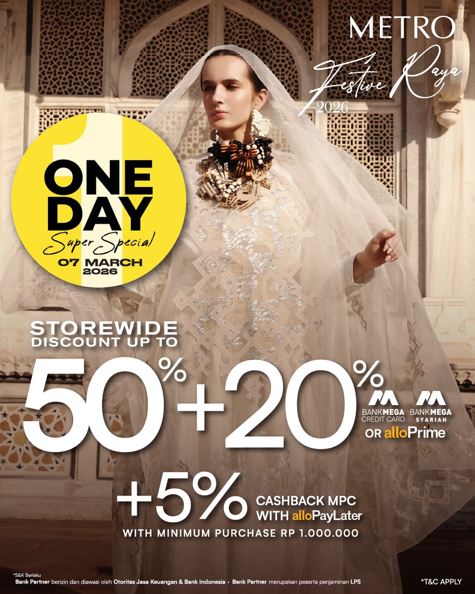 METRO Dept. Store tweet media