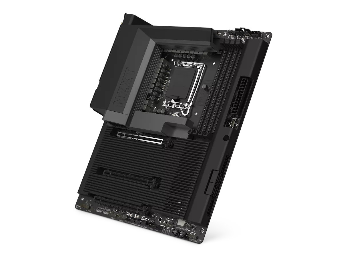 見せないことで魅せるマザーボード】 NZXT N7 Z890 Black/White Intel