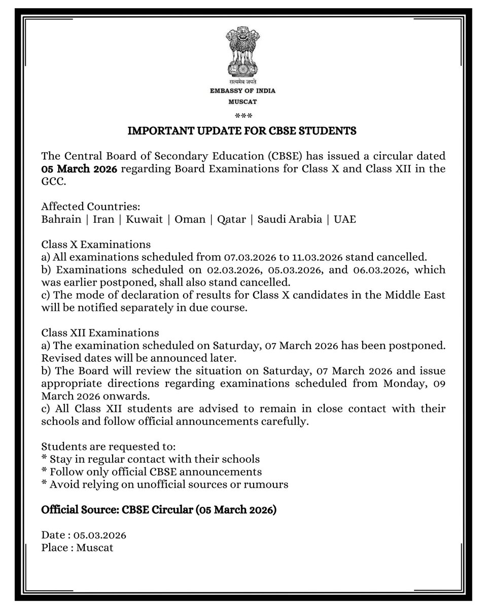 India in Oman (Embassy of India, Muscat) tweet media