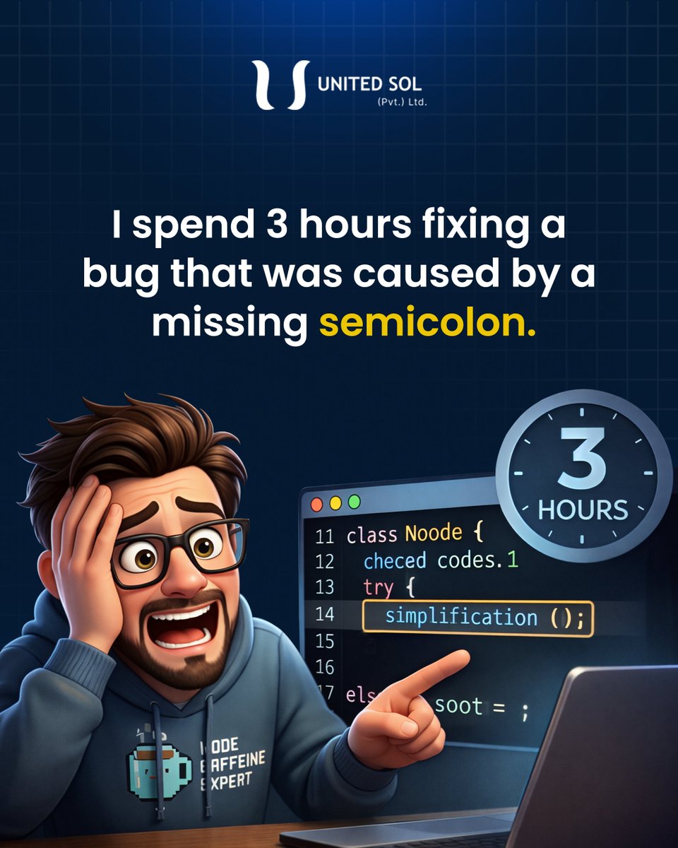 #POV: You chose programming and now your life is debugging, caffeine, and folders named final_final_really_final ☕💻
Programmers will understand this pain.
Which slide is too real for you? 😂

#UnitedSol #Tech #Programming #Meme #SoftwareDevelopers