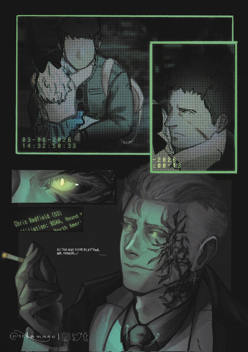 asetamago's tweet photo. #RE9 #ResidentEvilRequiem #Zeno #AlbertWesker #ChrisRedfield #Zenfield #Chrisker
Different man, Same obsession https://t.co/RyM1DRPEro