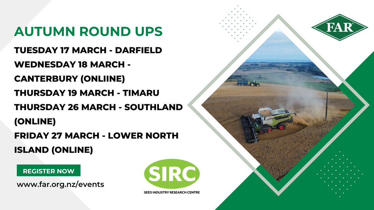 Foundation for Arable Research (NZ) tweet media