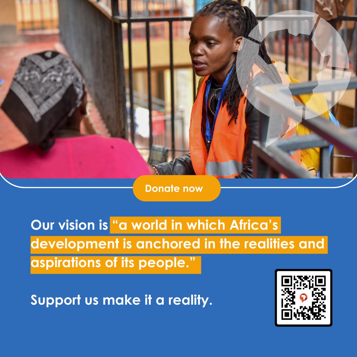 afrobarometer's tweet photo. Support the Afrobarometer mission to amplify the voices of citizens across Africa. Every donation helps us empower communities and drive positive change through data and research.
Click here to donate: https://t.co/ABL3xbuGxV
#VoicesAfrica #SupportOurWork https://t.co/OGcn5r3JT8