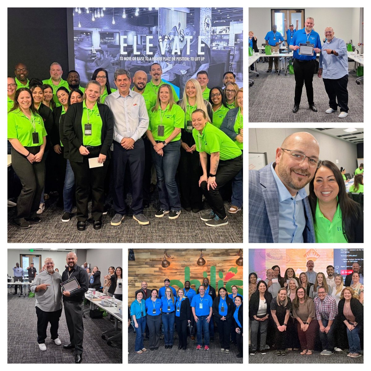 ShawnGowin1010's tweet photo. When you earn the opportunity to coach and inspire the #BestTeam you make them feel special and #Elevate their confidence to achieve #BestInClassBehaviors - #CrispAndClean #ChilisLove https://t.co/ZEimfeYM7A