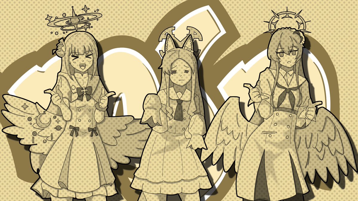放課後☆茶会同盟
 #ブルアカ  #ブルーアーカイブ