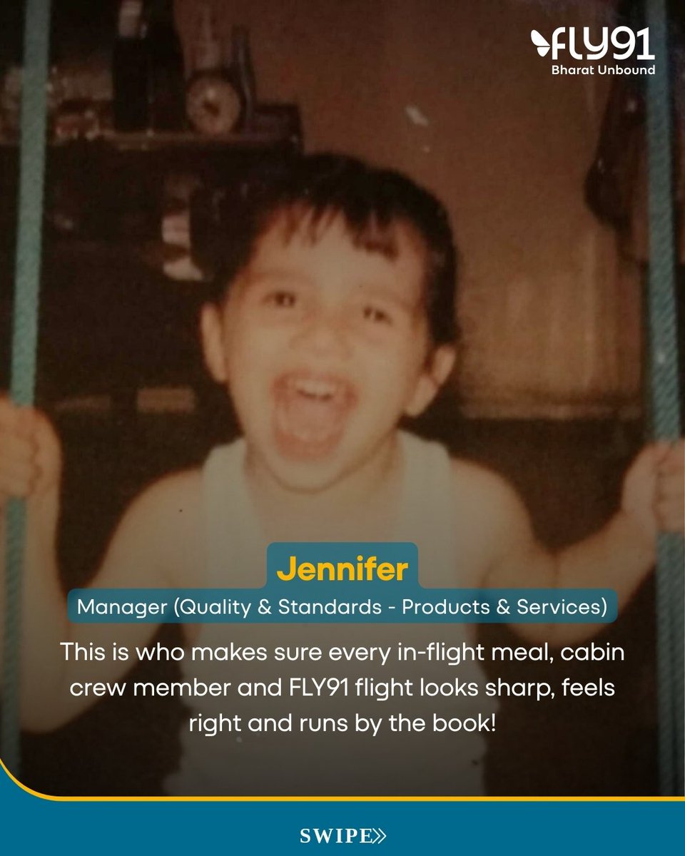fly91_IN's tweet image. Tiny humans then.
The people keeping FLY91 flying today! 

This Employee Appreciation Day, we’re celebrating our team by starting at the very beginning.

Swipe through to see who these kids grew up to be!

#fly91 #employees #employeeappreciationday #childhoodpics
