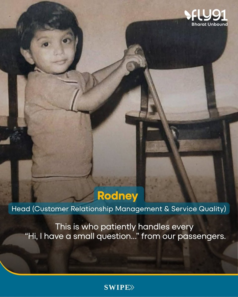 fly91_IN's tweet image. Tiny humans then.
The people keeping FLY91 flying today! 

This Employee Appreciation Day, we’re celebrating our team by starting at the very beginning.

Swipe through to see who these kids grew up to be!

#fly91 #employees #employeeappreciationday #childhoodpics