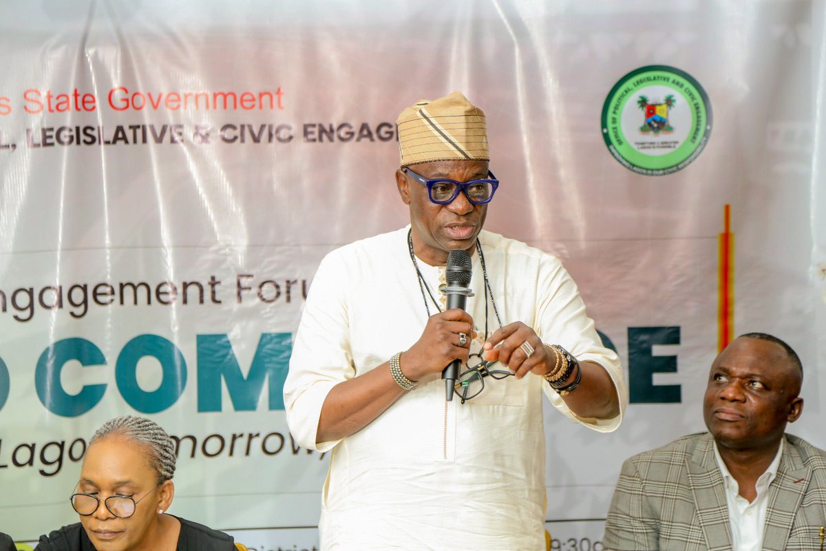 The Lagos State Govt tweet media