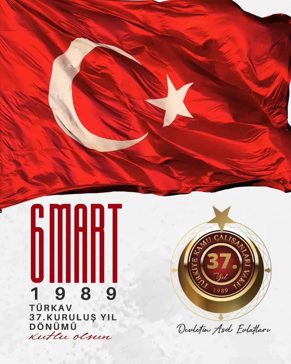 TurkavCubuk's tweet photo. Devletin Asil Evlatları 
6 Mart 1989 dan bugüne...

37 yıldır devletine sadakatle bağlı, milletine hizmeti şeref bilen ülkücü kamu çalışanlarının oluşturduğu büyük bir aile olarak; Türk milletinin milli ve manevi değerlerini yaşatmak, devletimizin gücüne güç katmak ve https://t.co/1lLyV7UUVN