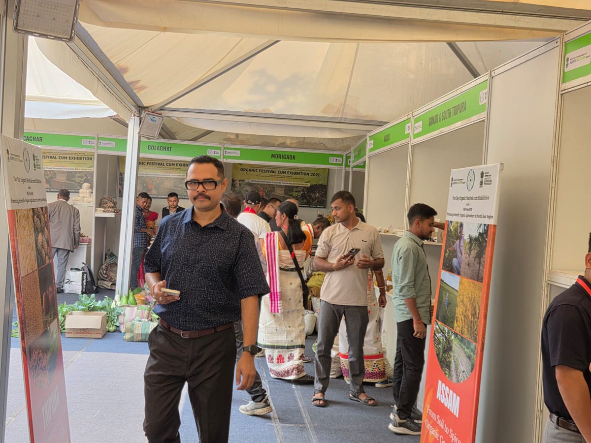 ncdpd_official's tweet photo. ✨A step towards a greener and sustainable future! 🌱✨❤️

National Design Centre (NDC), with the support of NECTAR, is organizing a Two-Days Organic Workshop-cum-Exhibition under the PM-DevINE Scheme on 6th to 7th March 2026 at Sarokri, Rukminigaon, G.S. Road, Guwahati, Assam. https://t.co/ng6oVwzTKP