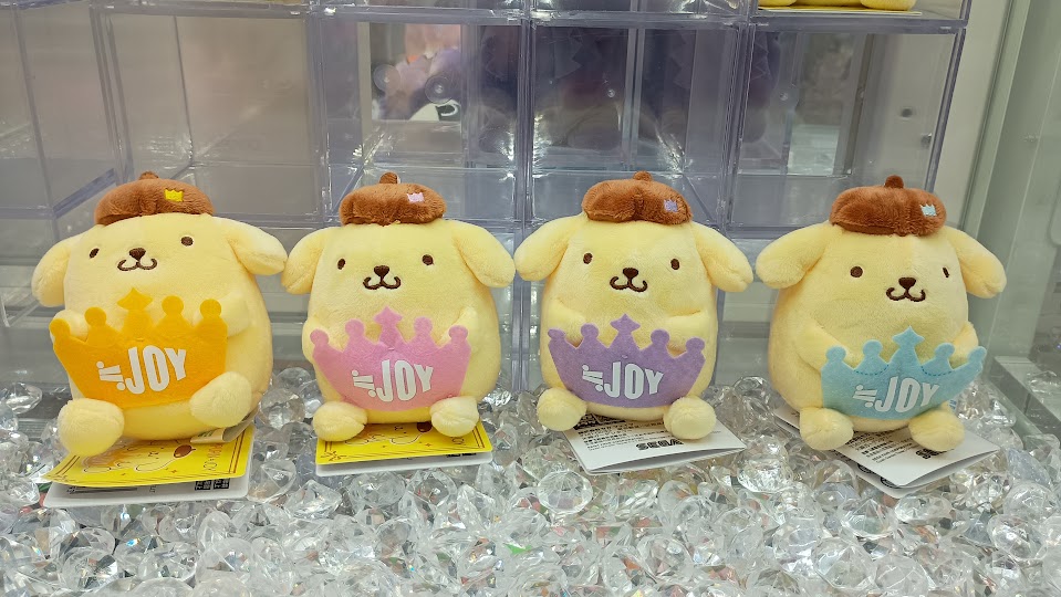 景品入荷情報】 「≒JOY×ポムポムプリン マスコット」が入荷致し