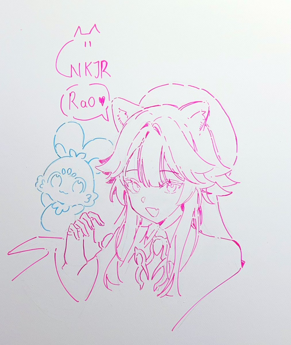 Did you see that <a href="/Nekojira/">貓鯨</a> mama drew something for you at holoEXPO??? Go check it out!!! ✨🩷

THANK YOU MAMA!!!
#hololiveEXPOfes2026