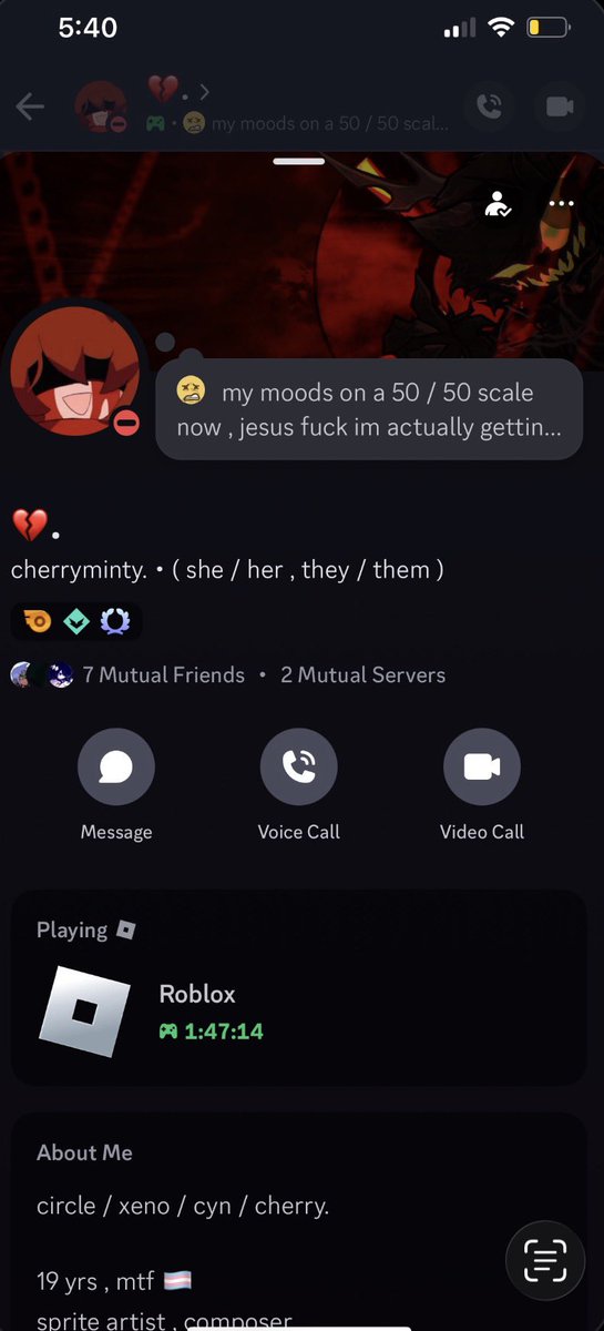 riverthesinnur's tweet photo. i am making this thread while shaking in pure anger.
if you remember cherryminty/demonicmix/demonicgeef, they now go under a new name
"mintyflakes." on discord
SpiritualMinty on VRChat.
TW : pedophilia, nsfw, grooming
#VRChat #FNF #fridaynightfunkin https://t.co/T96EaYVJCA