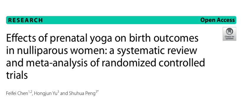 terapiamanualUE's tweet photo. 🧘‍♀️ ¿La práctica de #yoga durante el #embarazo puede influir en el tipo de parto?
Varias entidades médicas como la ACOG (2020) confirman que la práctica de ejercicio físico durante el embarazo influye positivamente en una menor tasa de cesárea, así como de parto instrumentalizado. https://t.co/SuQjFawZnj