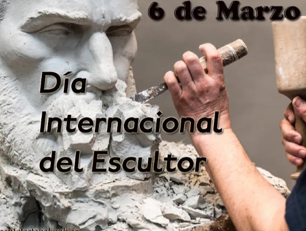 Día Internacional del Escultor 🎨🗿

🎊Cada 6 de marzo celebramos el talento de los artistas de una de las expresiones más destacadas en el mundo del arte: la escultura.

!!Feliz día a todos los escultores de Cuba y del mundo!!.🤗

#CanalMultivisión♥️💚💙 #miradasaluniverso