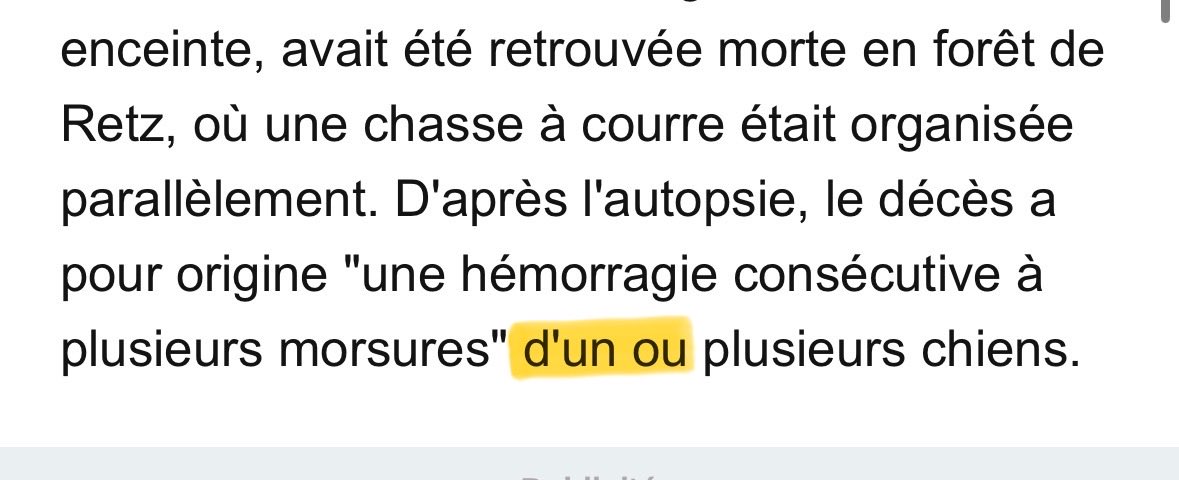 SainteOutarde's tweet photo. @Giosi_Borselli @LoneganTommy @BRINDILLE851 « Un ou »
La possibilité que ce ne soit le fait que d’un seul chien n’a jamais été écartée. https://t.co/Bqzki6DXBI