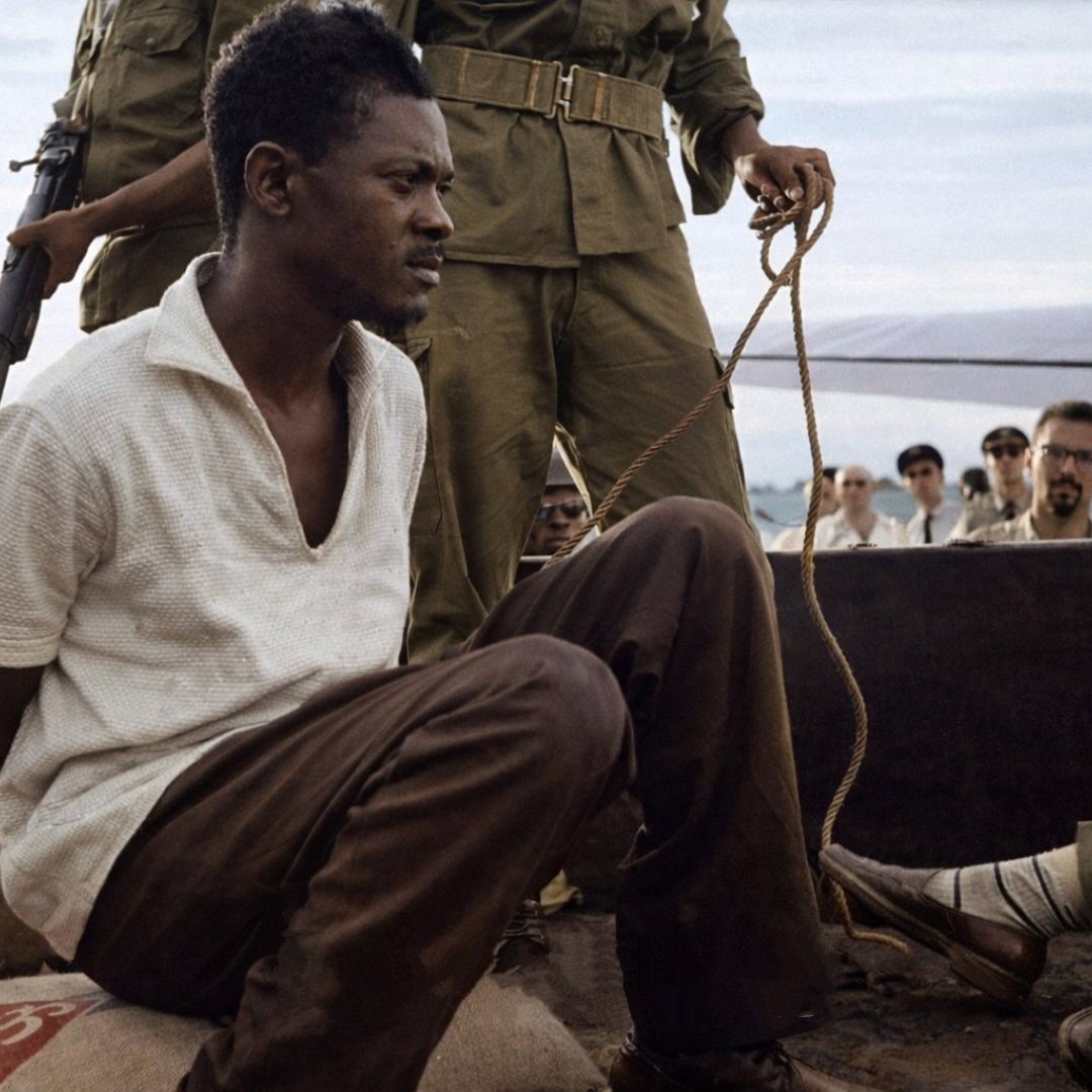 Patrice Lumumba, the first Prime Minister of the Congo 🇨🇩 who was executêd in a firing squad and his body was dissolved in sulfuric acid, by Belgium/USA allies because he tried to protect his country’s minerals.