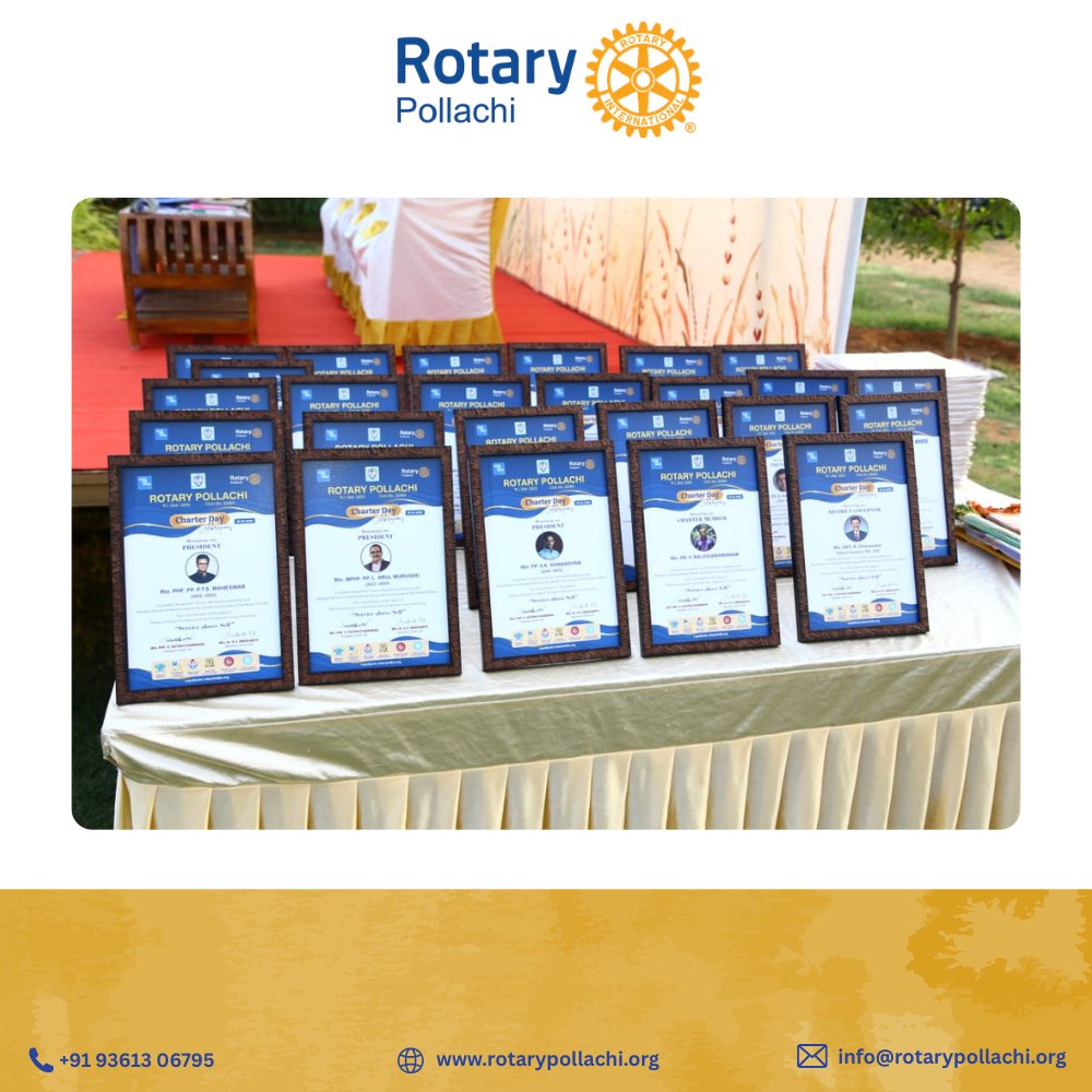 rotary_pollachi's tweet image. Date : 05.03.2026
Event : Charter Day Celebrations 
Place : Mint House, Pollachi 

Snippets of Charter Day Celebrations 🎉

#rotaryinternational #rotarypollachi #pollachi