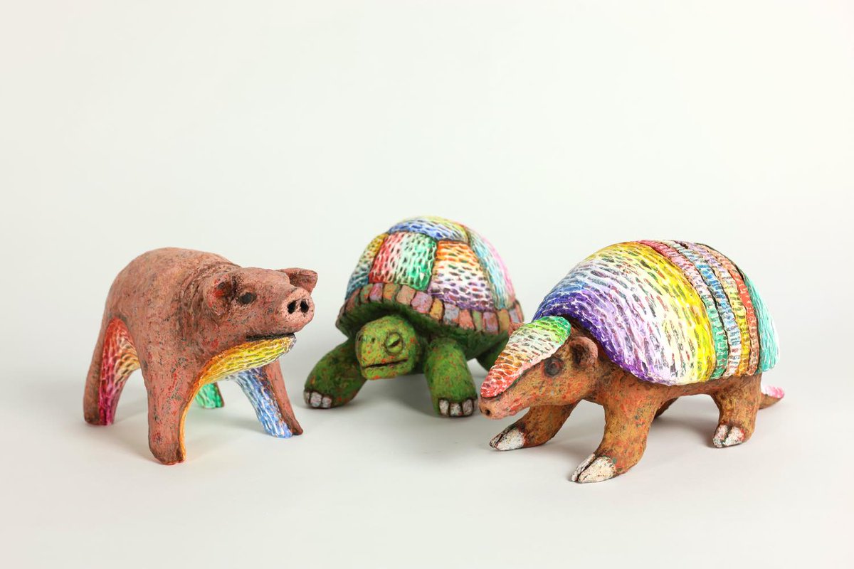 本日3/6より四季彩舎にて個展スタートです。
新作の立体と平面作品を合計20点出品しています。
ぜひお越しください。
日曜と月曜はお休みとなりますのでお気をつけください。

金丸悠児 -ホシノカタチ-
3/6(金) – 21(土) ※日、月休廊
12:00-18:00
四季彩舎 <a href="/shikisaisha/">四季彩舎/SHIKISAISHA GALLERY</a>